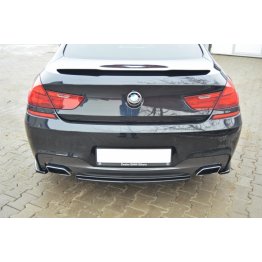 Накладки сплиттеры боковые на задний бампер на BMW 6 F06 M-Pack